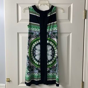 Eva Varro geometric dress